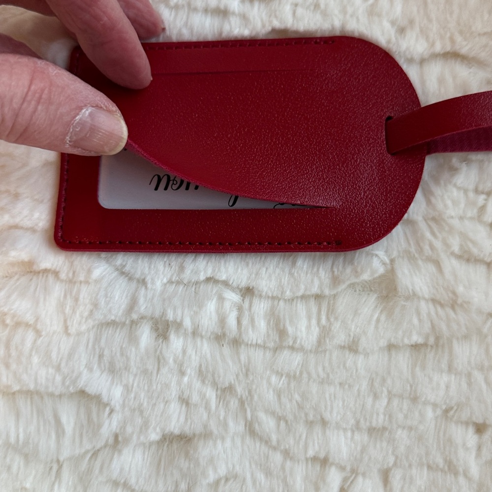 Source Unknown Red Luggage Tags - Picture 3 of 4